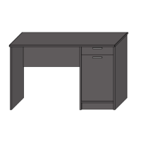 Письменный стол СП-05  лайт графит