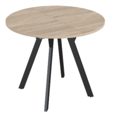 Стол 105.02 "Денвер" дуб сонома/металл черный