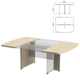 База стола для переговоров Приоритет 1400х1200х750 мм, кронберг