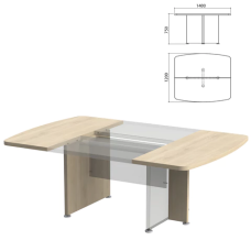 База стола для переговоров Приоритет 1400х1200х750 мм, кронберг